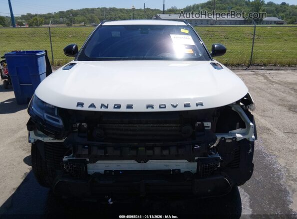SALYL2RV1JA746692 2018 LAND ROVER RANGE ROVER VELAR White უკანა სალონის ხედი