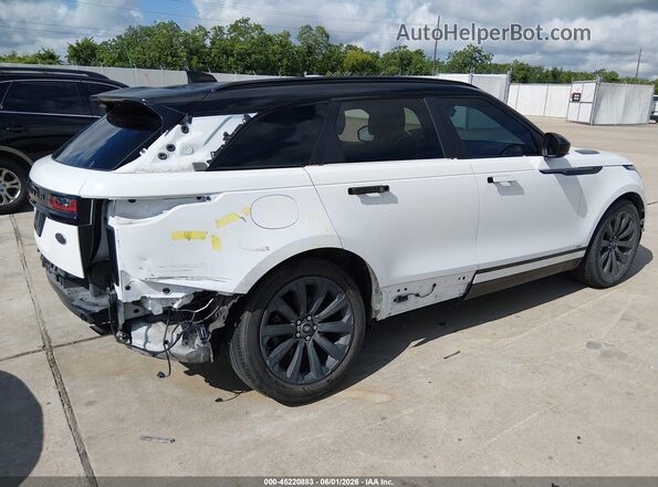 SALYL2RV6JA712991 2018 LAND ROVER RANGE ROVER VELAR White Հետևի աջ