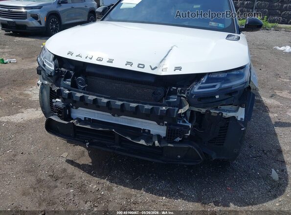 SALYL2RV7JA759060 2018 LAND ROVER RANGE ROVER VELAR White Widok z przodu