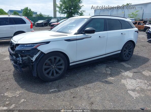 SALYL2RV7JA759060 2018 LAND ROVER RANGE ROVER VELAR White Przód lewy