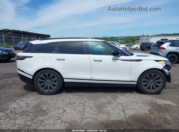 SALYL2RV7JA759060 2018 LAND ROVER RANGE ROVER VELAR White Widok zestawu wskaźników