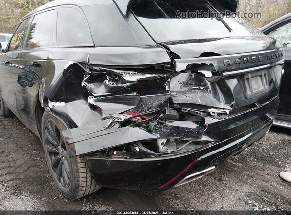 SALYL2RV9JA730790 2018 LAND ROVER RANGE ROVER VELAR Черный Вид спереди