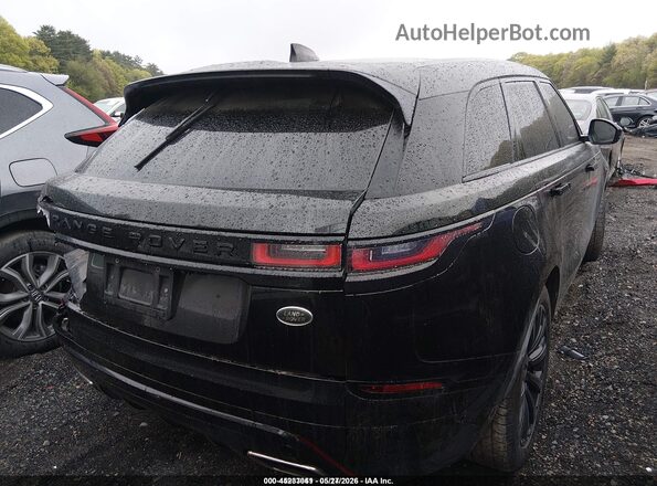 SALYL2RV9JA730790 2018 LAND ROVER RANGE ROVER VELAR Черный Задняя правая четверть