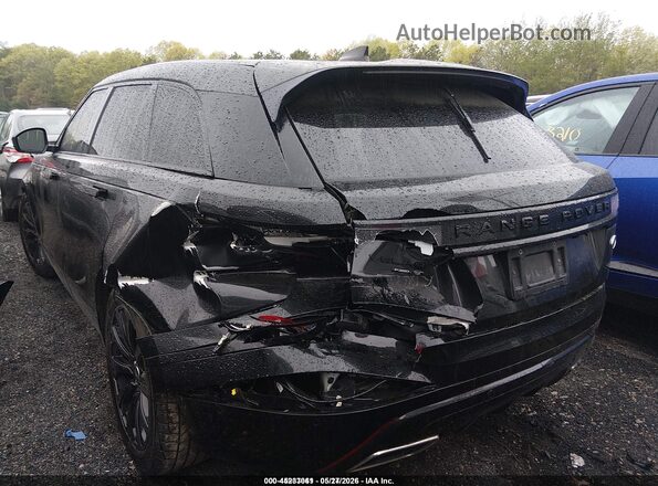 SALYL2RV9JA730790 2018 LAND ROVER RANGE ROVER VELAR Черный Задняя левая четверть