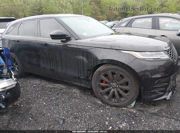SALYL2RV9JA730790 2018 LAND ROVER RANGE ROVER VELAR Черный Вид задней части салона