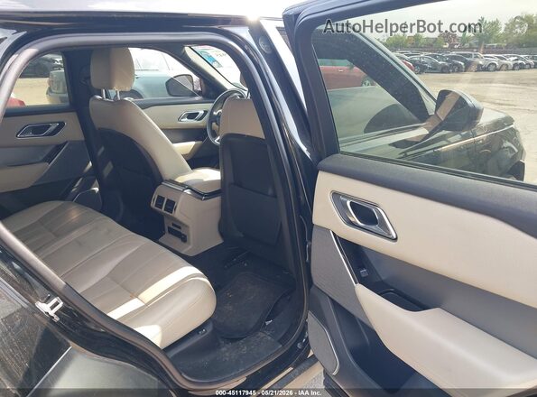 SALYL2RX0JA734809 2018 LAND ROVER RANGE ROVER VELAR Black Vista de la etiqueta del VIN