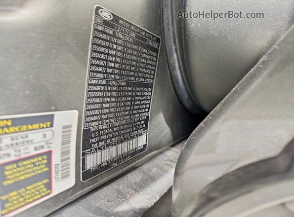 SALYL2RX1JA743762 2018 LAND ROVER RANGE Gray 