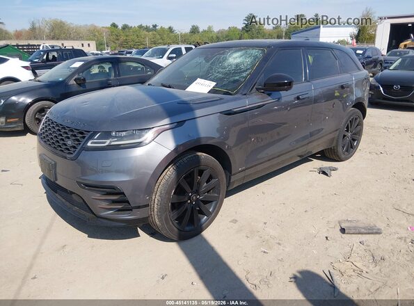 SALYL2RX4JA767036 2018 LAND ROVER RANGE ROVER VELAR Gray Vista tres cuartos delantera izquierda