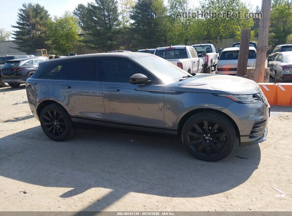 SALYL2RX4JA767036 2018 LAND ROVER RANGE ROVER VELAR Gray Vista interior trasera