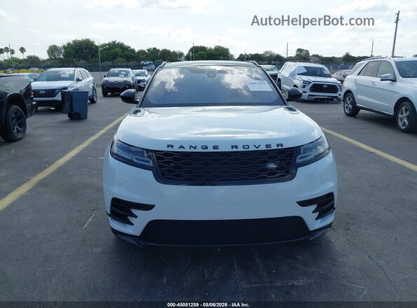 SALYM2EV0LA256623 2020 LAND ROVER RANGE ROVER VELAR Белый Вид щитка приборов