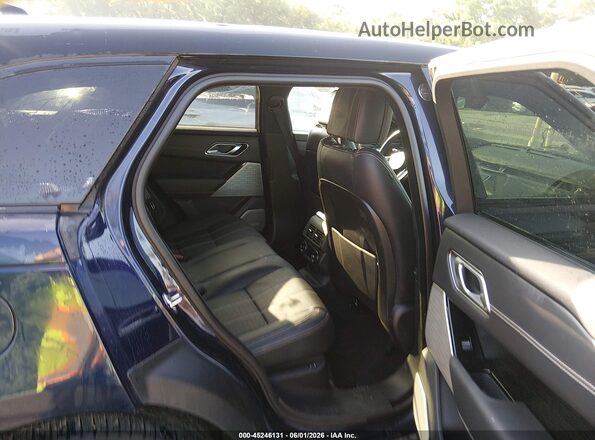 SALYM2FU5MA313809 2021 LAND ROVER RANGE ROVER VELAR Blue Vista de la etiqueta del VIN