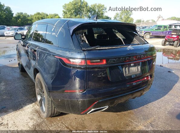 SALYM2FU5MA313809 2021 LAND ROVER RANGE ROVER VELAR Blue Vista frontal