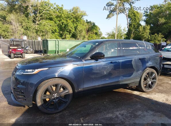 SALYM2FU5MA313809 2021 LAND ROVER RANGE ROVER VELAR Blue Vista interior de 360 grados