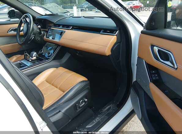 SALYM2FU6MA325077 2021 LAND ROVER RANGE ROVER VELAR White წინა სალონის ხედი