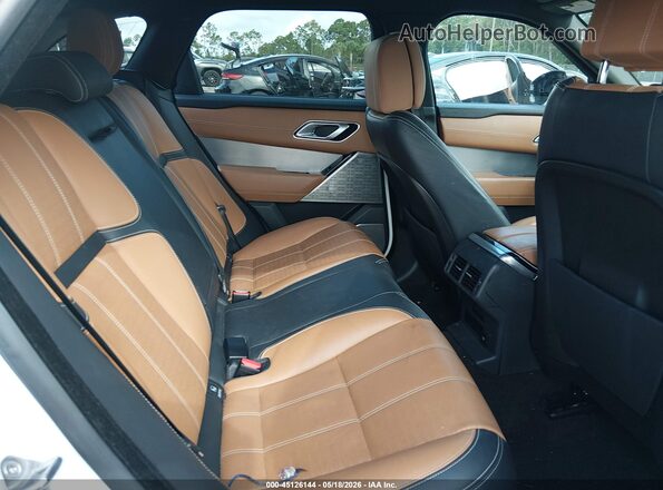 SALYM2FU6MA325077 2021 LAND ROVER RANGE ROVER VELAR White VIN კოდის სტიკერის ხედი