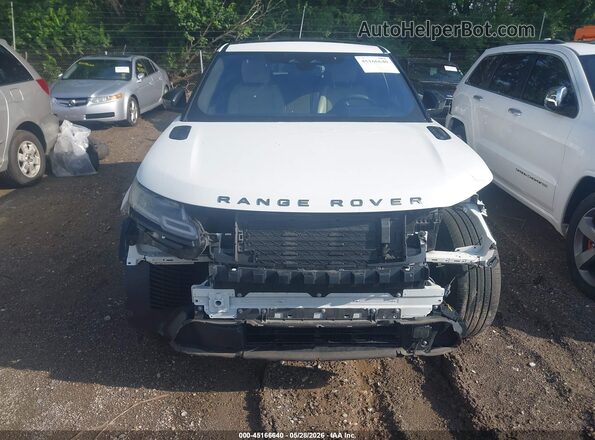 SALYT2EX3MA321325 2021 LAND ROVER RANGE ROVER VELAR Белый Вид задней части салона