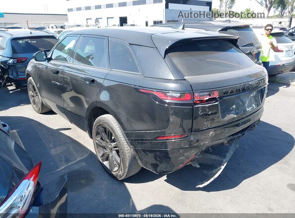 SALYT2EX3NA335579 2022 LAND ROVER RANGE ROVER VELAR Black Հետևի ձախ