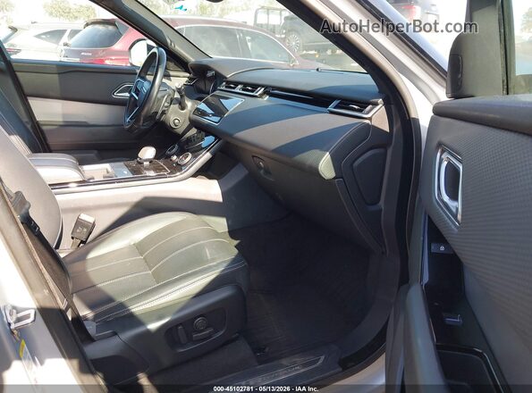 SALYT2EX6MA312442 2021 LAND ROVER RANGE ROVER VELAR Silver Vista interior delantera