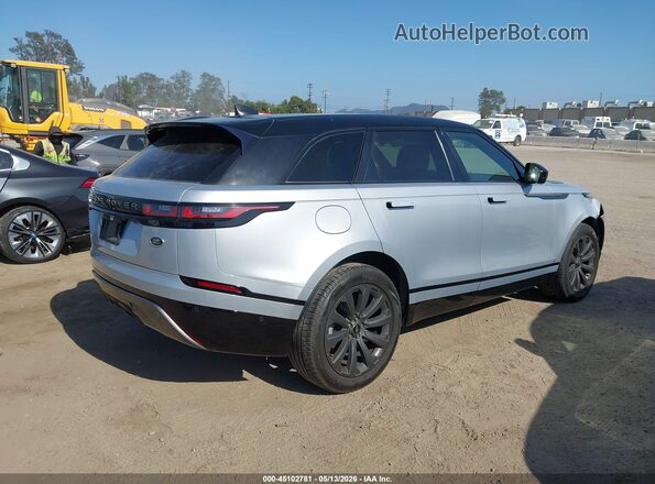 SALYT2EX6MA312442 2021 LAND ROVER RANGE ROVER VELAR Silver Trasero derecho