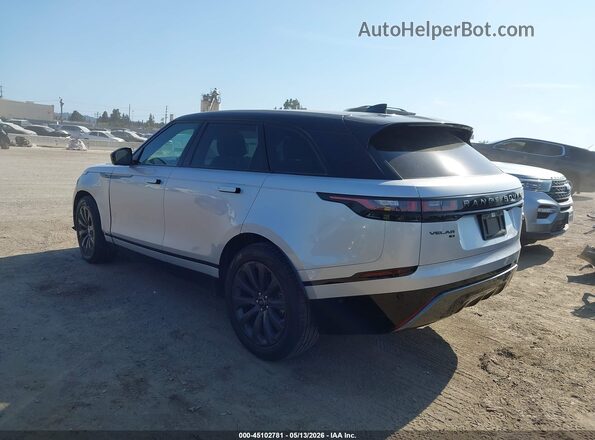 SALYT2EX6MA312442 2021 LAND ROVER RANGE ROVER VELAR Silver Trasero izquierdo