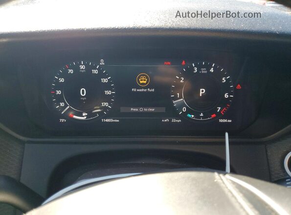SALYT2EXXMA313433 2021 LAND ROVER RANGE White Instrument cluster view