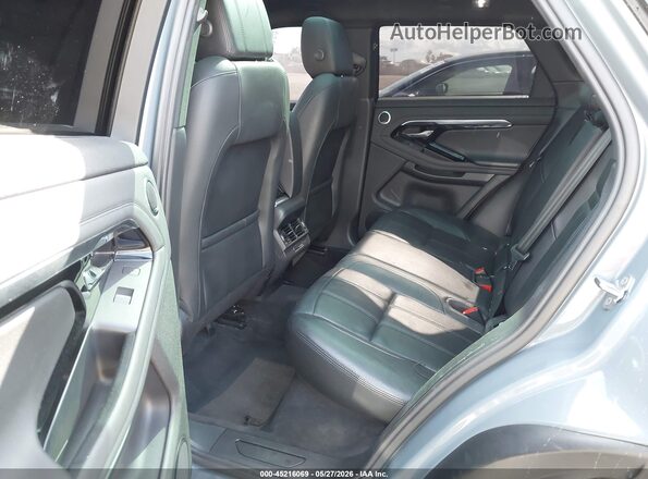 SALZJ2FX1MH122600 2021 LAND ROVER RANGE ROVER EVOQUE Gray Widok naklejki z numerem VIN