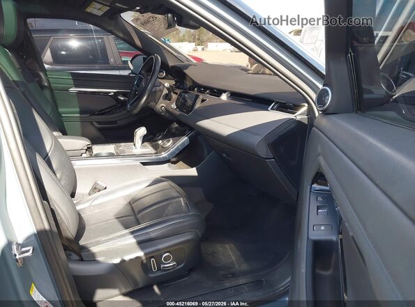 SALZJ2FX1MH122600 2021 LAND ROVER RANGE ROVER EVOQUE Gray Widok wnętrza z przodu