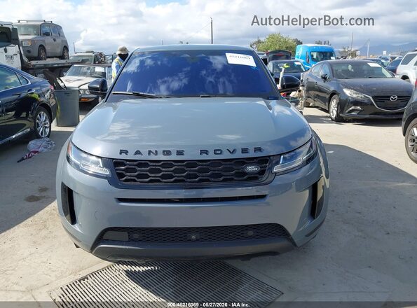 SALZJ2FX1MH122600 2021 LAND ROVER RANGE ROVER EVOQUE Gray Widok zestawu wskaźników