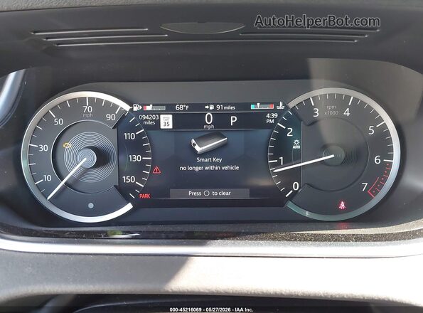 SALZJ2FX1MH122600 2021 LAND ROVER RANGE ROVER EVOQUE Gray Widok tylnych siedzeń