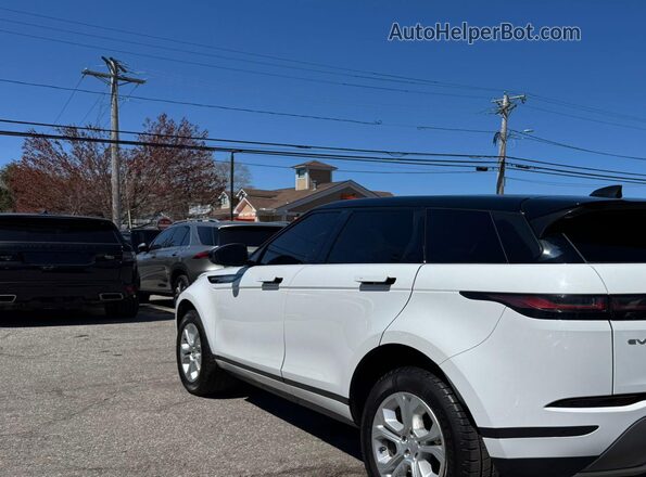SALZJ2FX4LH011179 2020 LAND ROVER RANGE ROVER EVOQUE White Հետևի ձախ