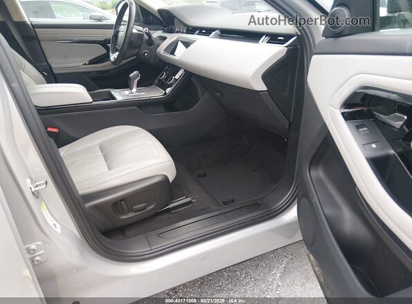 SALZJ2FX5LH031280 2020 LAND ROVER RANGE ROVER EVOQUE Silver წინა სალონის ხედი