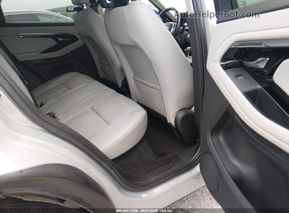 SALZJ2FX5LH031280 2020 LAND ROVER RANGE ROVER EVOQUE Silver VIN კოდის სტიკერის ხედი
