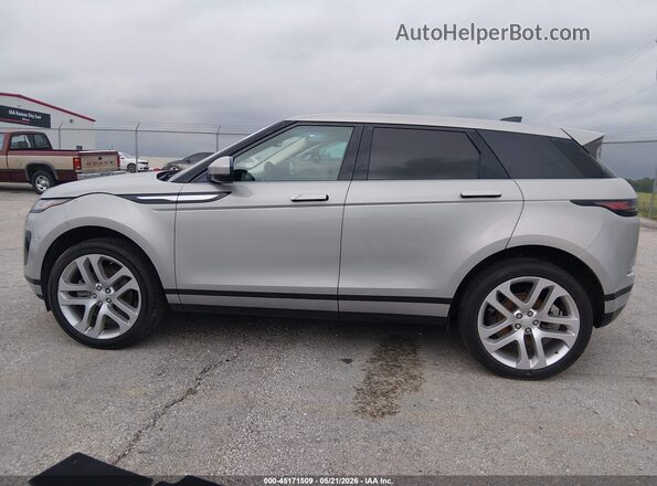 SALZJ2FX5LH031280 2020 LAND ROVER RANGE ROVER EVOQUE Silver უკანა სალონის ხედი