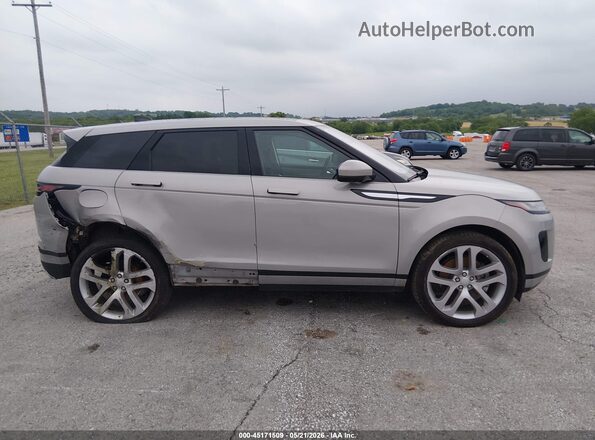 SALZJ2FX5LH031280 2020 LAND ROVER RANGE ROVER EVOQUE Silver ხელსაწყოთა პანელის ხედი