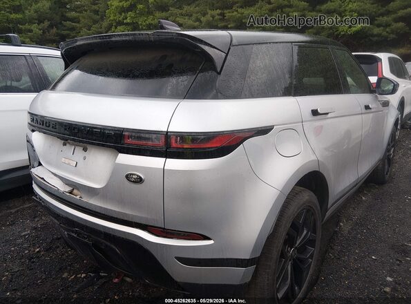 SALZJ2FX6LH078933 2020 LAND ROVER RANGE ROVER EVOQUE Silver Tył prawy
