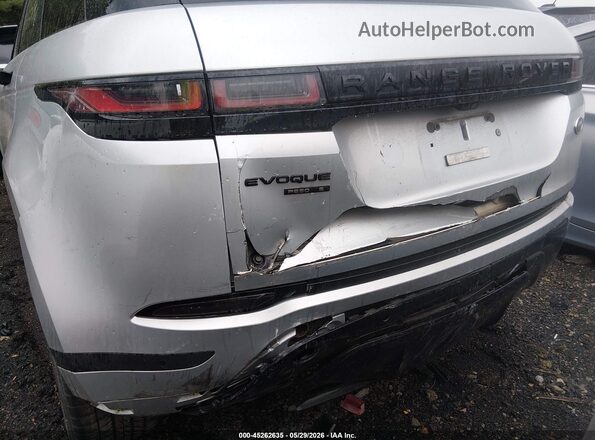 SALZJ2FX6LH078933 2020 LAND ROVER RANGE ROVER EVOQUE Silver Widok z przodu