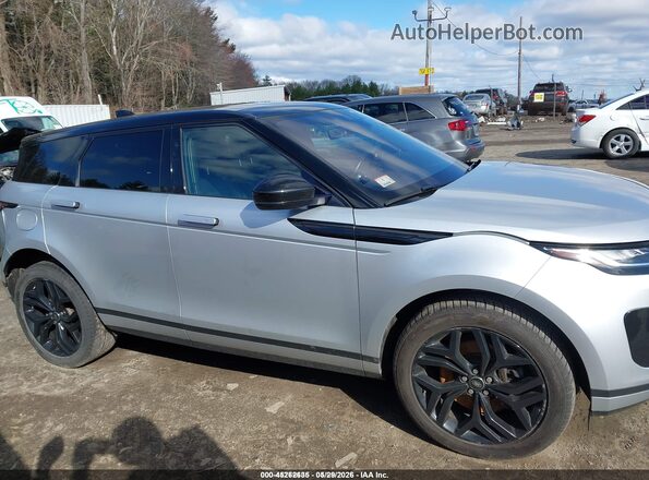SALZJ2FX6LH078933 2020 LAND ROVER RANGE ROVER EVOQUE Silver Widok wnętrza z tyłu