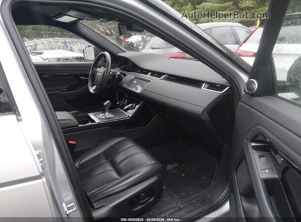 SALZJ2FX6LH078933 2020 LAND ROVER RANGE ROVER EVOQUE Silver Widok wnętrza z przodu