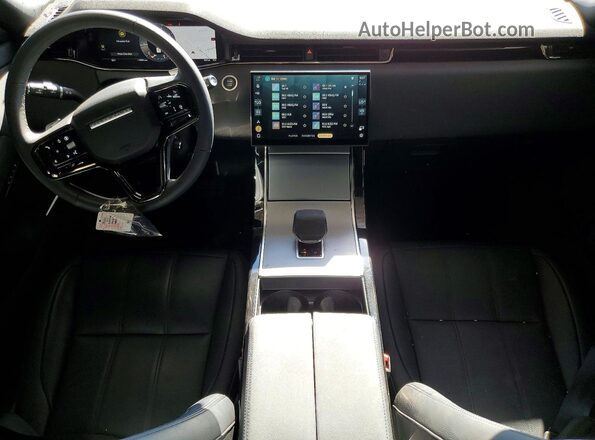 SALZJ2FX6SH265653 2025 LAND ROVER RANGE Черный Вид панели приборов