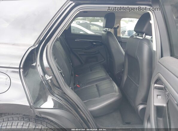 SALZJ2FX7NH166389 2022 LAND ROVER RANGE ROVER EVOQUE Black VIN sticker view
