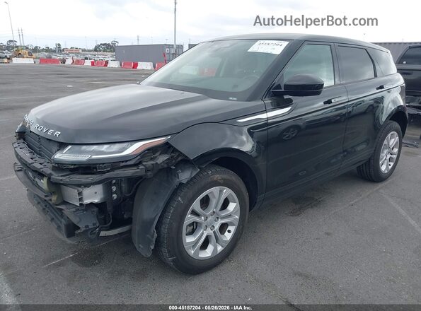 SALZJ2FX7NH166389 2022 LAND ROVER RANGE ROVER EVOQUE Black Front left
