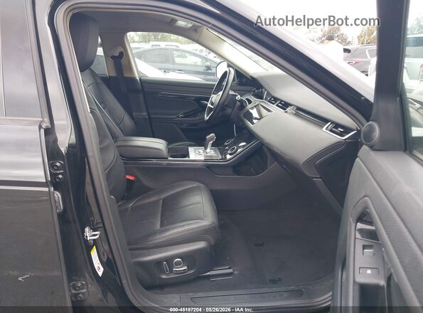 SALZJ2FX7NH166389 2022 LAND ROVER RANGE ROVER EVOQUE Black Front interior view