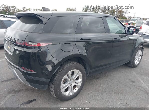 SALZJ2FX7NH166389 2022 LAND ROVER RANGE ROVER EVOQUE Black Rear right
