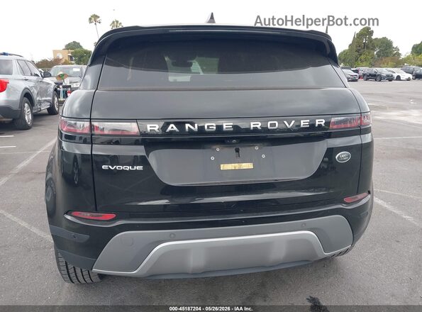 SALZJ2FX7NH166389 2022 LAND ROVER RANGE ROVER EVOQUE Black 