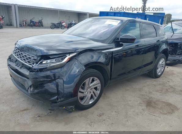 SALZJ2FX9LH054741 2020 LAND ROVER RANGE ROVER EVOQUE Black Առջևի ձախ երեք քառորդ տեսարան