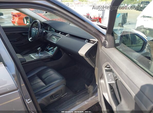 SALZJ2FXXLH081043 2020 LAND ROVER RANGE ROVER EVOQUE Серый Вид салона спереди
