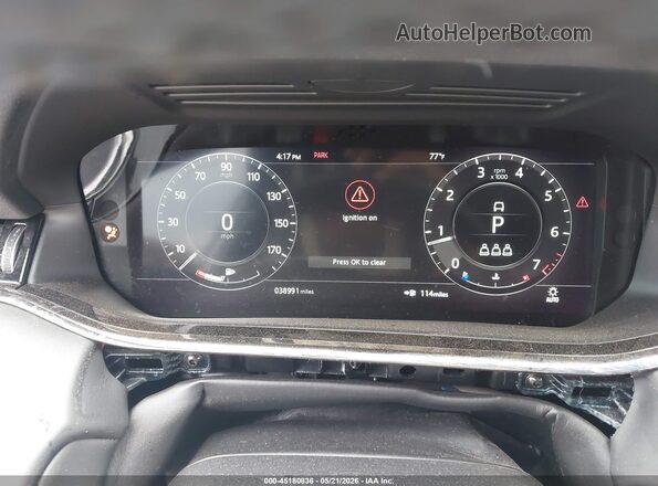 SALZM2GX9LH059296 2020 LAND ROVER RANGE ROVER EVOQUE Silver უკანა სავარძლების ხედი