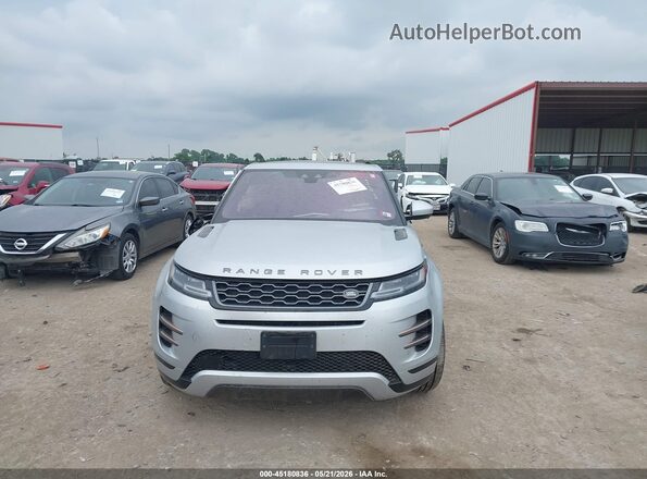 SALZM2GX9LH059296 2020 LAND ROVER RANGE ROVER EVOQUE Silver წინა პანელის ხედი