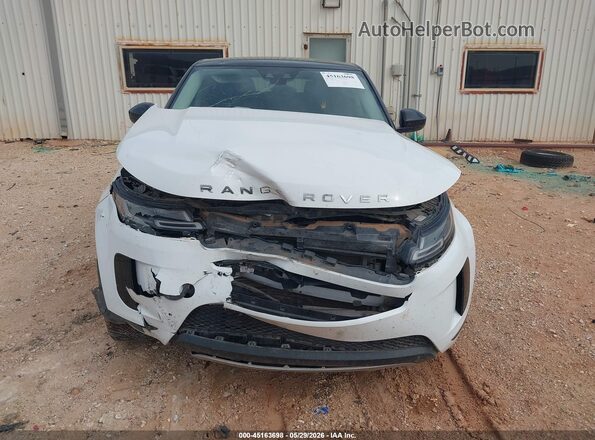 SALZP2FX0LH060524 2020 LAND ROVER RANGE ROVER EVOQUE White Vista del cuadro de instrumentos