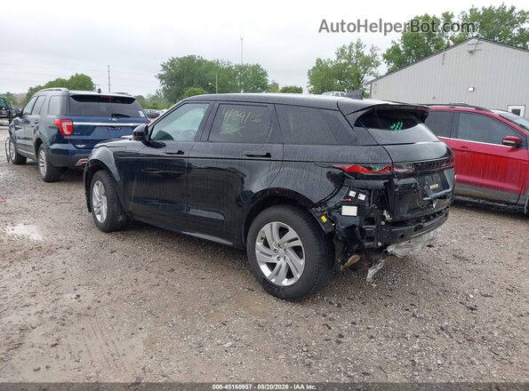 SALZT2FX0NH171685 2022 LAND ROVER RANGE ROVER EVOQUE Черный Задняя левая четверть